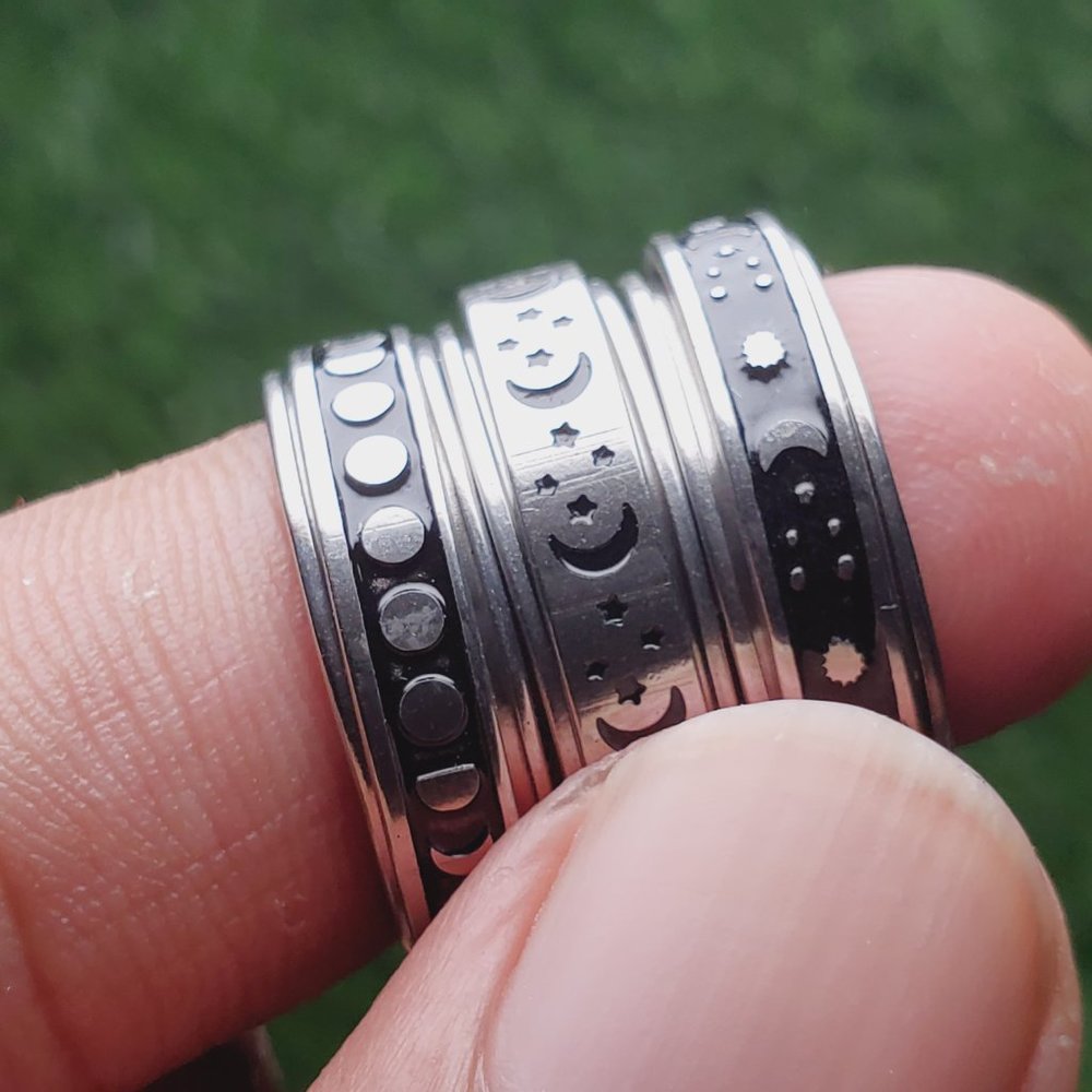 "NEW* Set of 3 Rings for Women/Men, SET10182123 - Picture 8 of 9